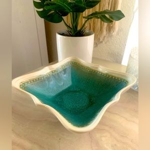 Vintage Roscher Stoneware Serving Dish